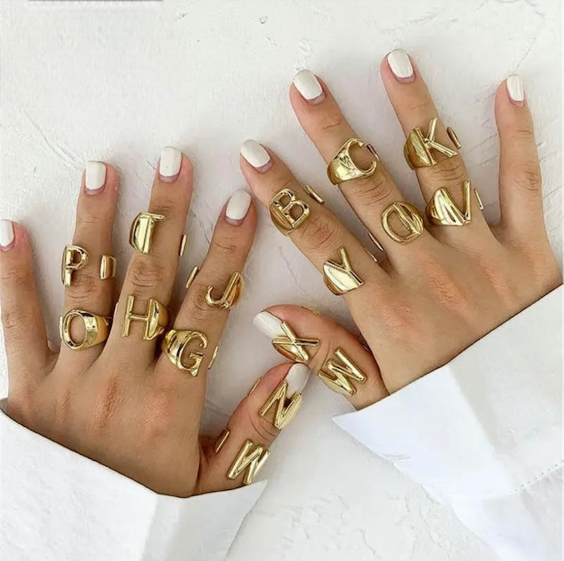 Initialen Ringe Grobe A-Z