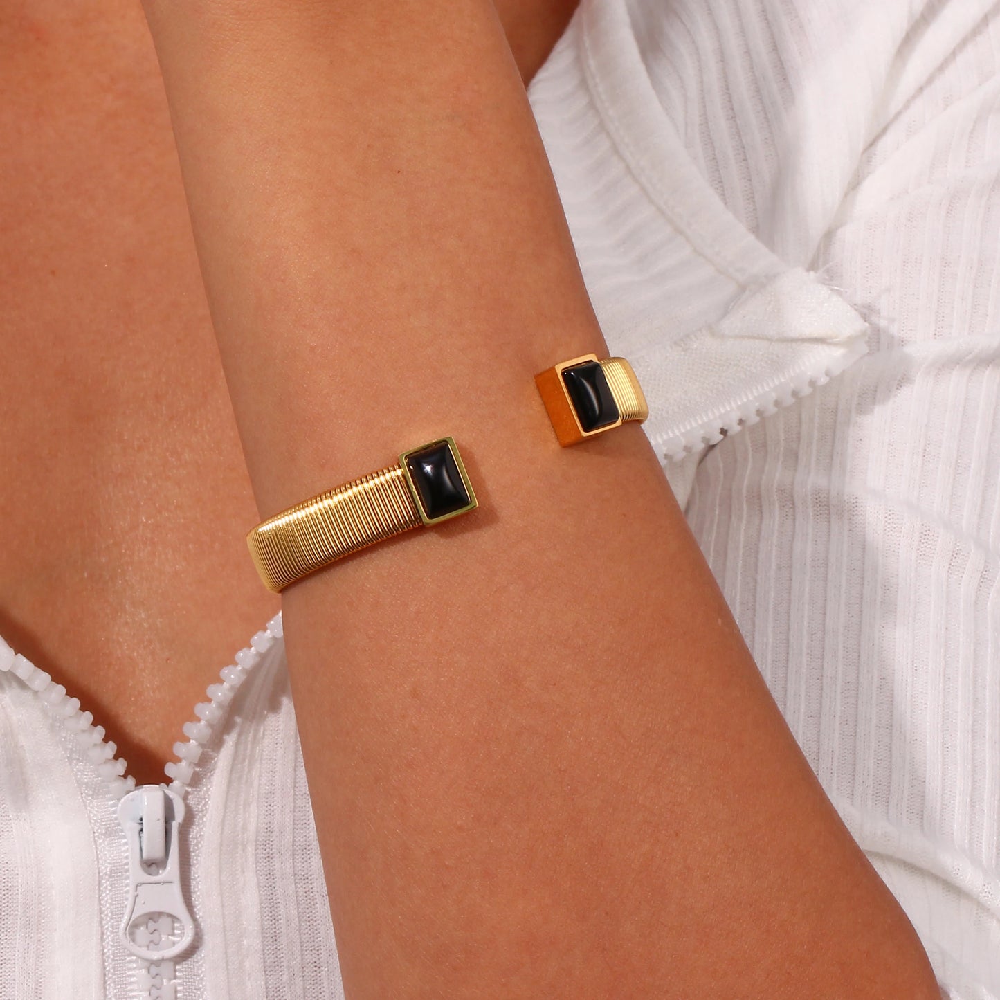 Offener Manschetten Armreif