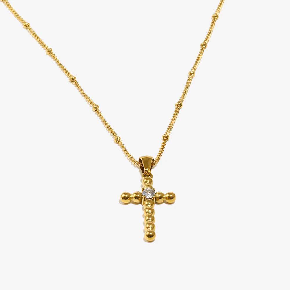 Kreuz Halskette