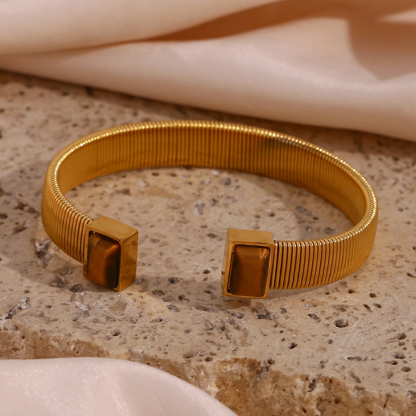 Offener Manschetten Armreif