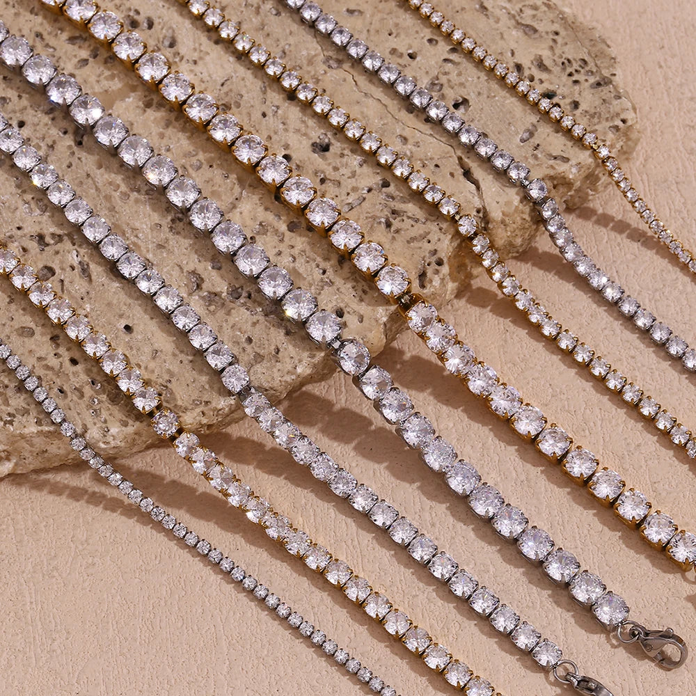 Zirkon Cascade Armband